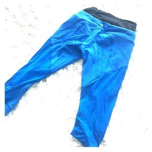 Lululemon cycling crop size 4